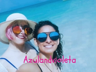 Azulandvioleta