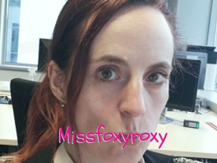 Missfoxyroxy