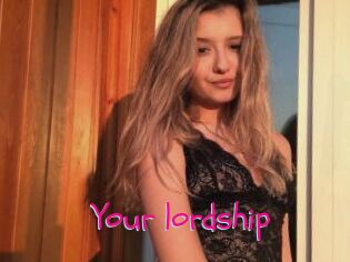 Your_lordship